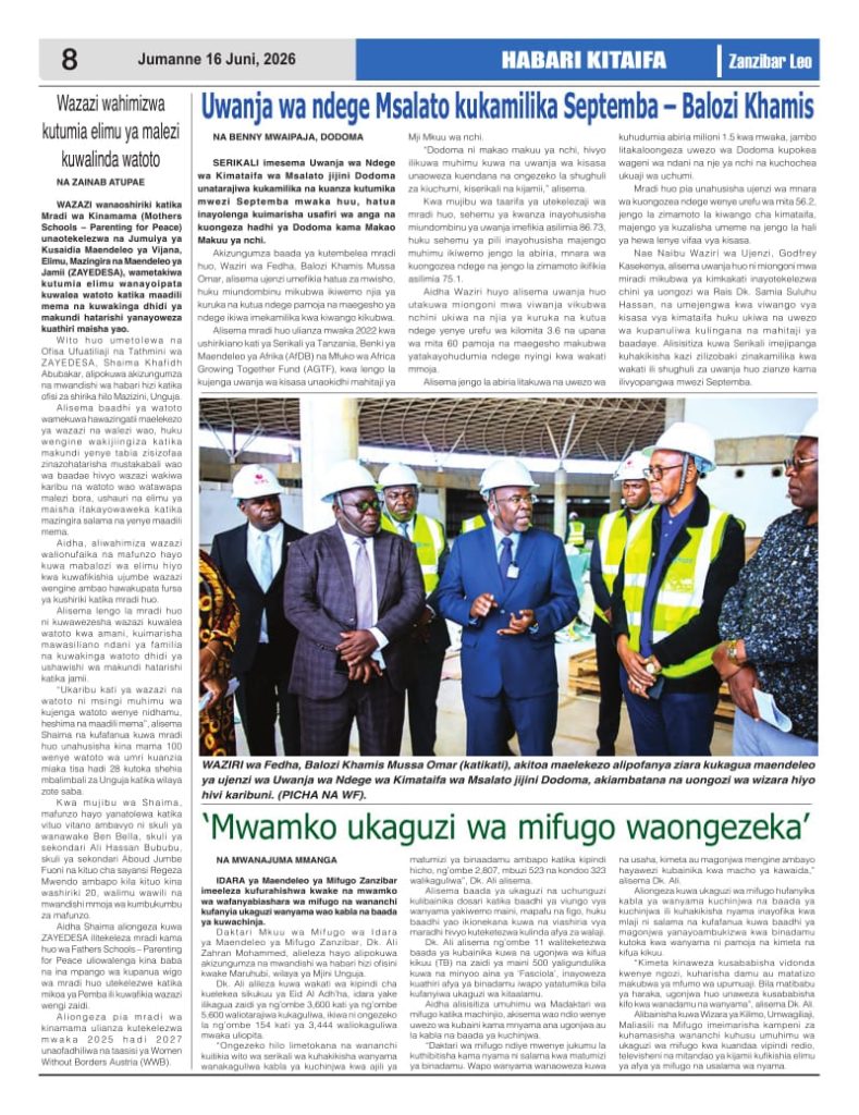 PITIA VICHWA VYA HABARI KATIKA MAGAZETI YA LEO JUNI 16, 2026 