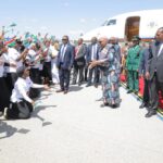 RAIS WA NAMIBIA MHE. NETUMBO NDAITWAH AWASILI JIJINI DODOMA – Habari Mpya